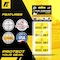 Fuel Stickers Diesel Only Sticker, Fuel Can & Outdoor Power Equipment, Hvy-Dty, Yellow/Black, 2''x1'', 4PK Z-2X1DY-4PK - alternate 3